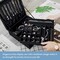 Velvet Jewelry Box Organizer for Women – 2-Layer Jewelry Display Storage Case for Necklaces, Earrings, Bracelets, Rings – Perfect Gift for Father’s Day, Birthday, Anniversary (Black)